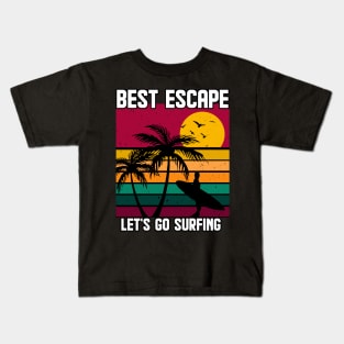 Lets go Surfing Kids T-Shirt